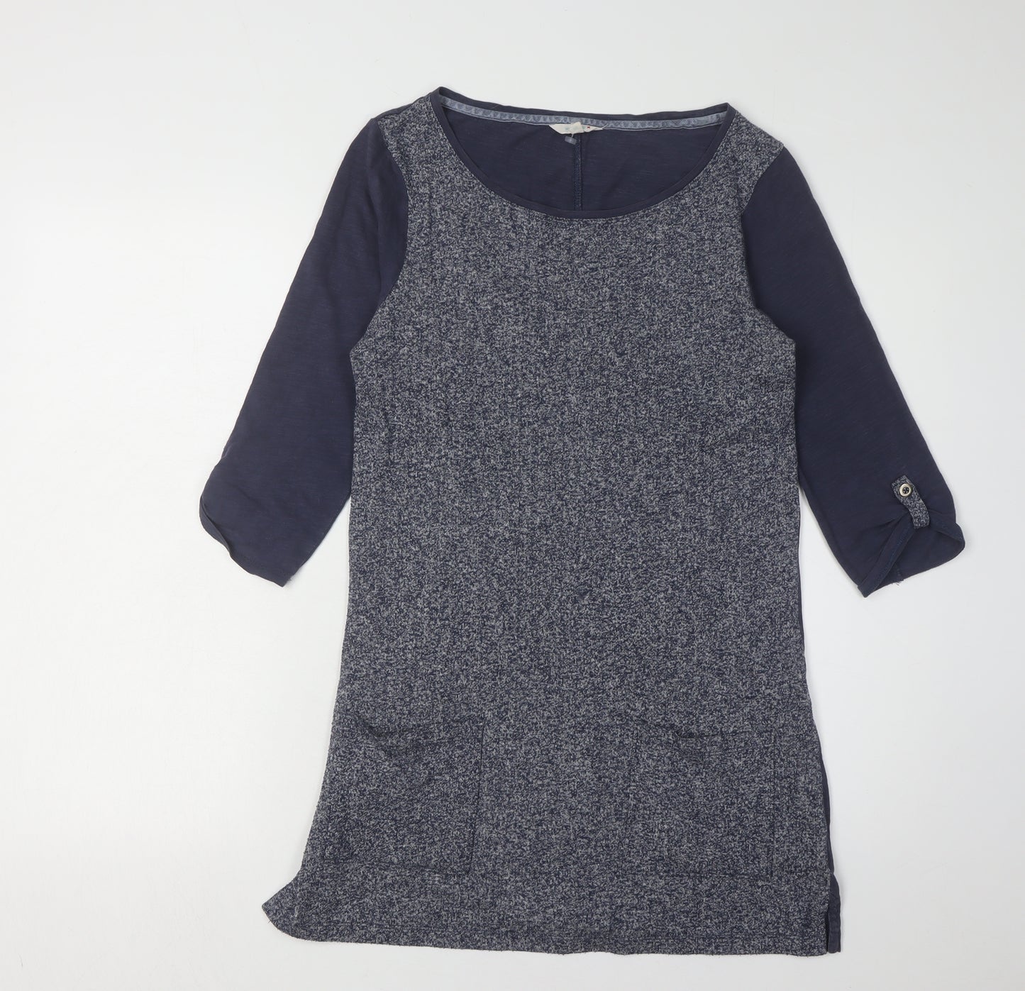 White Stuff Women's Blue Size 10 3/4 Sleeve Dress