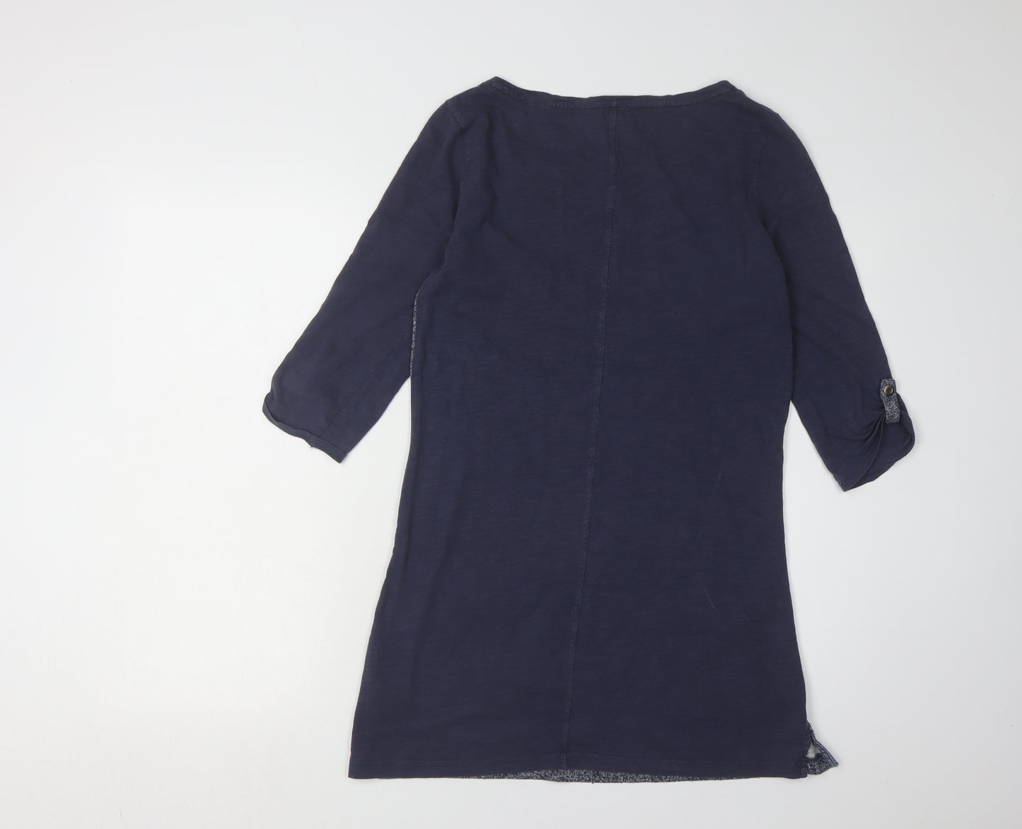 White Stuff Women's Blue Size 10 3/4 Sleeve Dress
