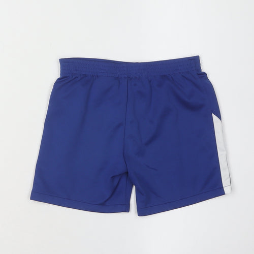 Nike Boys Blue Athletic Football Shorts 5-6 Years