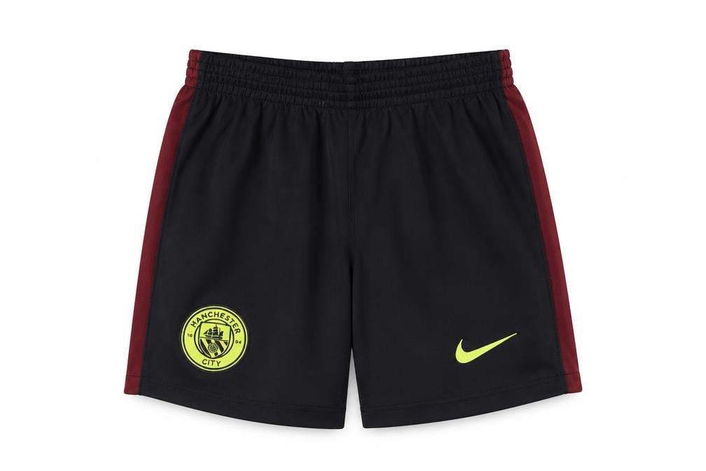 Nike Boys Black Football Athletic Shorts XS Manchester City