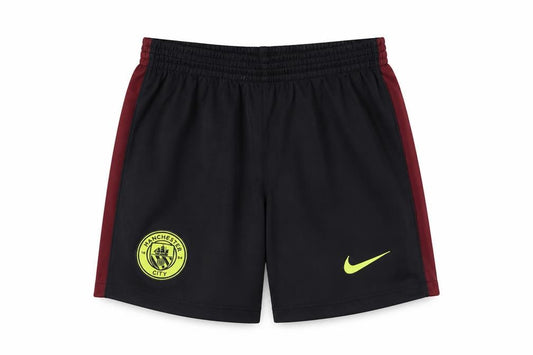 Nike Boys Black Football Athletic Shorts XS Manchester City
