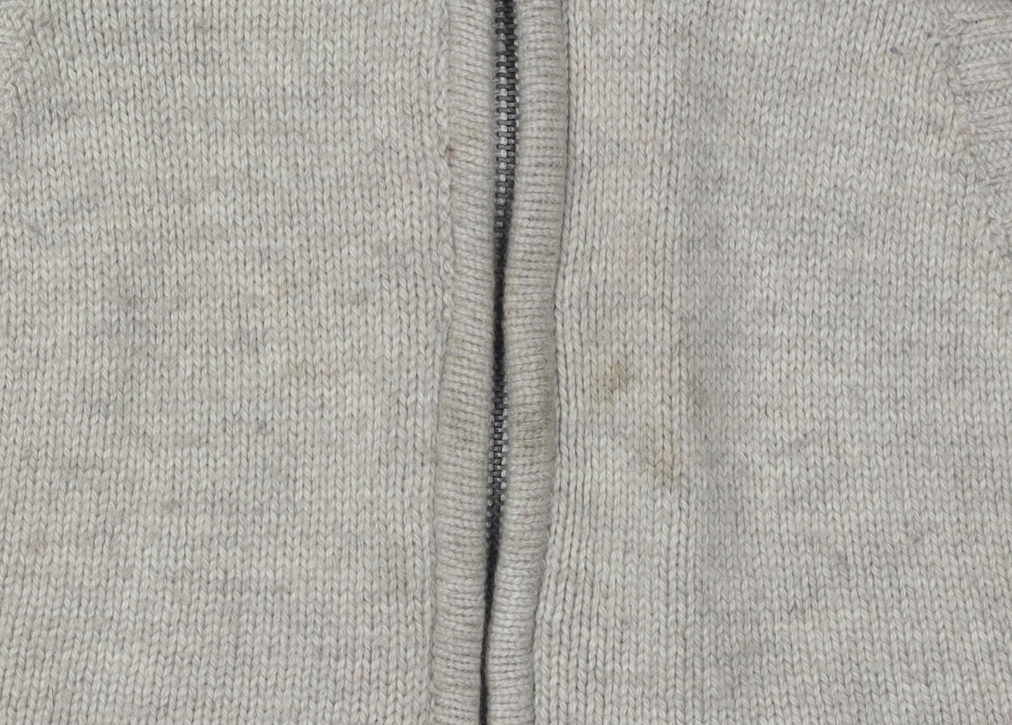 Mantaray Women’s Grey Fair Isle Hooded Cardigan Size 8