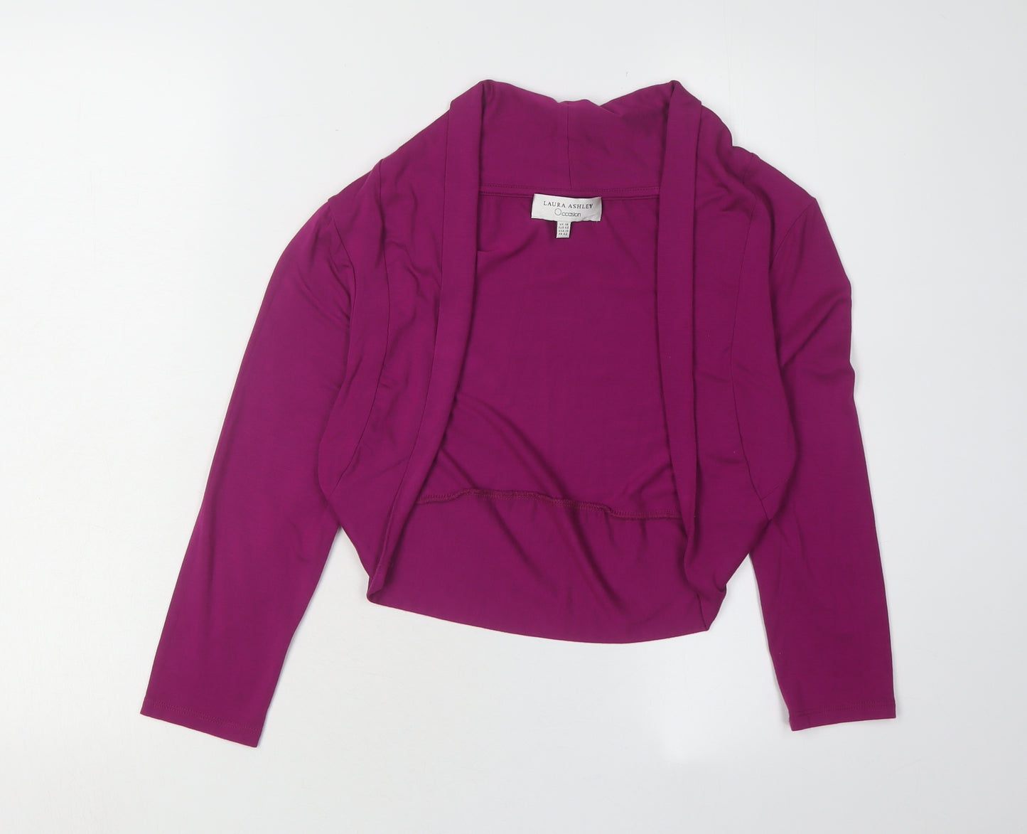 Laura Ashley Women's Purple Cardigan Size 14