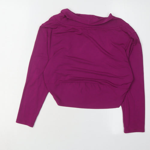 Laura Ashley Women's Purple Cardigan Size 14