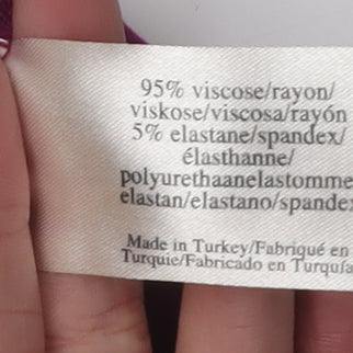 Laura Ashley Women's Purple Cardigan Size 14