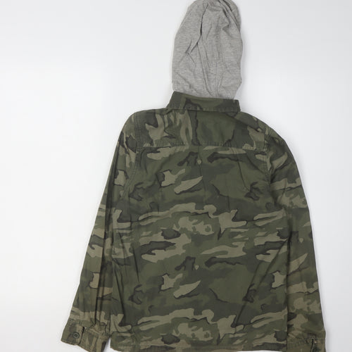 Mountain Warehouse Boys' Camo Hoodie Jacket 11-12Y