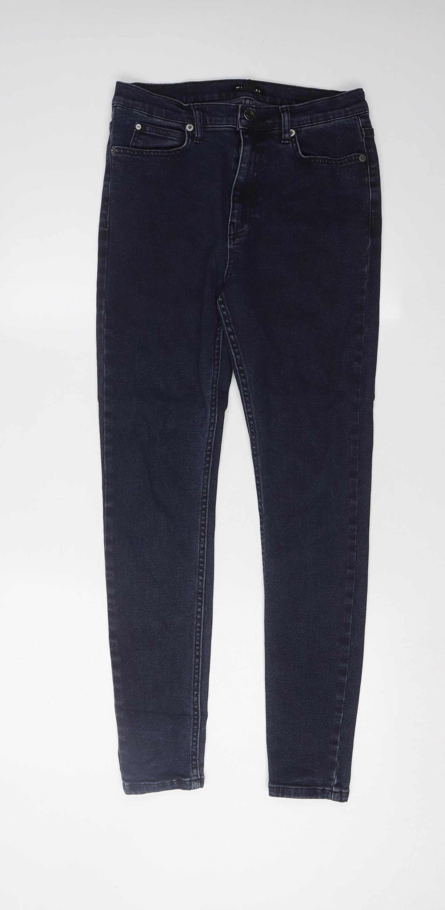 Whistles Women's Blue Skinny Jeans Size 29