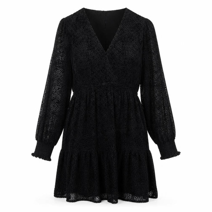 FatFace Women’s Black Animal Print Dress Size 10