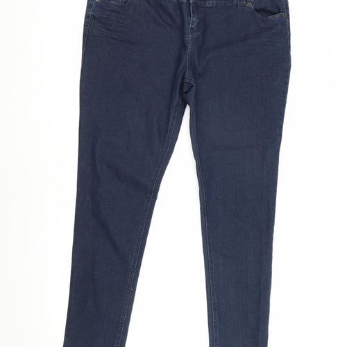 Butterfly by Matthew Williamson Women's Blue Skinny Jeans