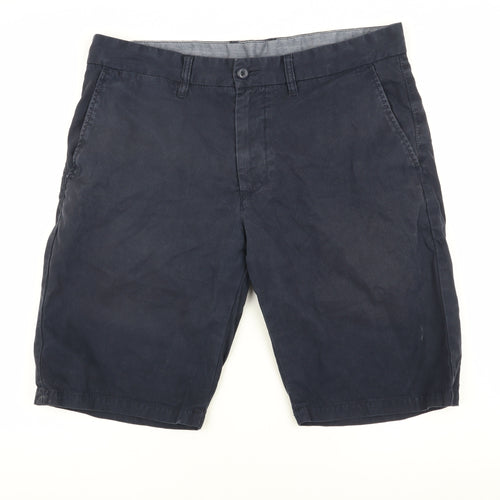 Carhartt Men's Blue Chino Shorts, Size M, Casual Wear