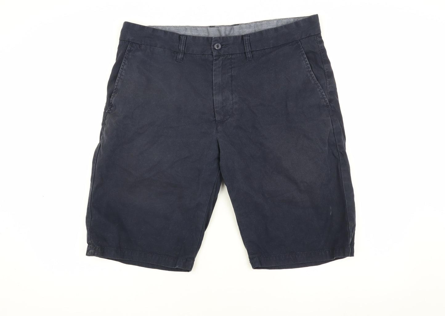 Carhartt Men's Blue Chino Shorts, Size M, Casual Wear