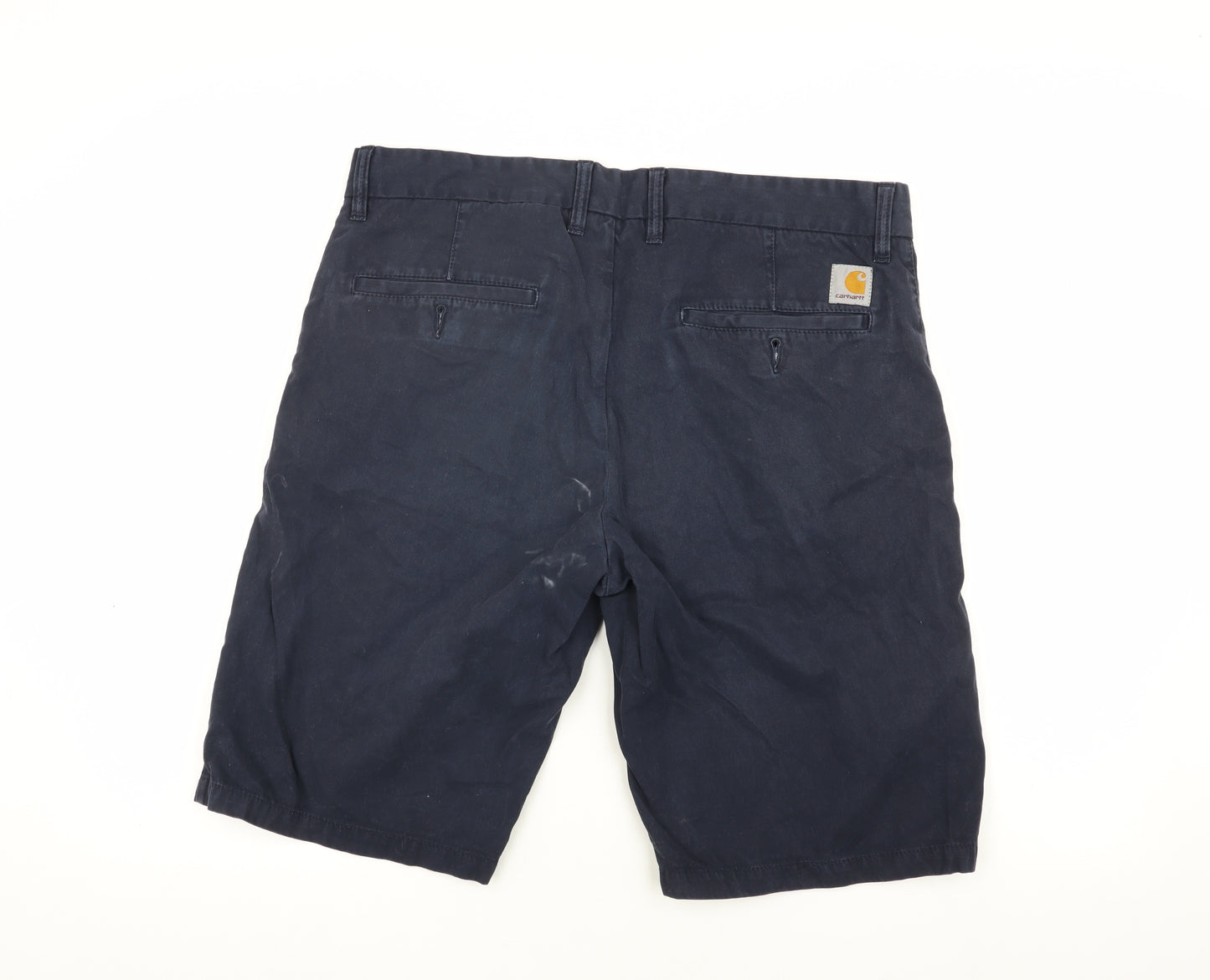 Carhartt Men's Blue Chino Shorts, Size M, Casual Wear
