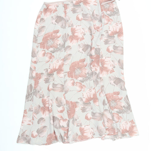 Jacques Vert Women's Floral Midi Skirt UK 18