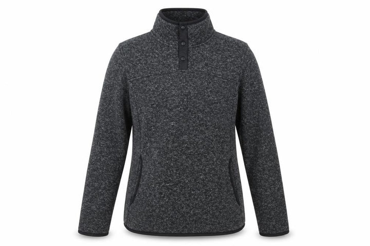 Mountain Warehouse Women's Grey Henley Sweatshirt Size 14