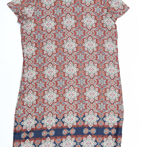 Laura Clement Women's Multicoloured Geometric Dress Size 12