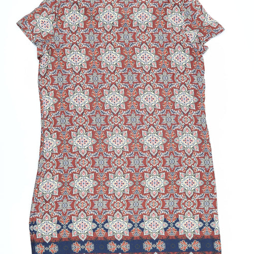 Laura Clement Women's Multicoloured Geometric Dress Size 12