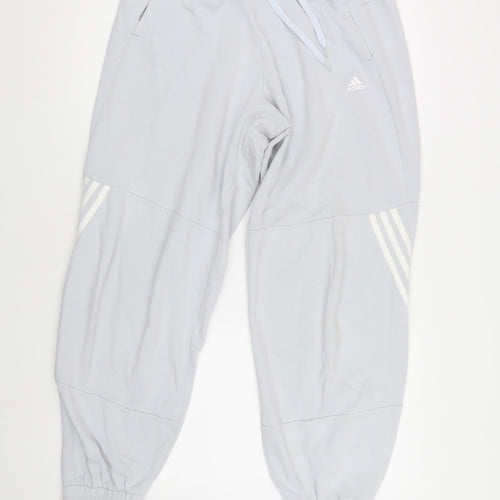 Adidas Men's Grey Jogger Trousers L - Activewear