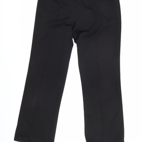 Classics Women's Black Regular Fit Trousers Size 14