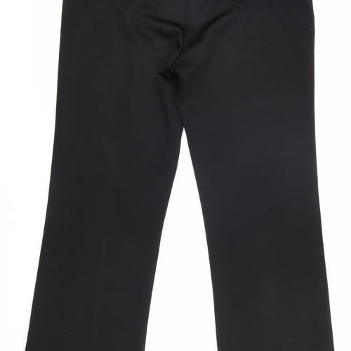 Classics Women's Black Regular Fit Trousers Size 14