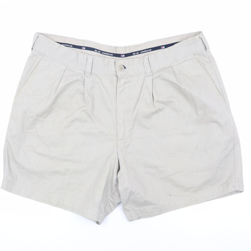 Marks and Spencer Men's Beige Chino Shorts L