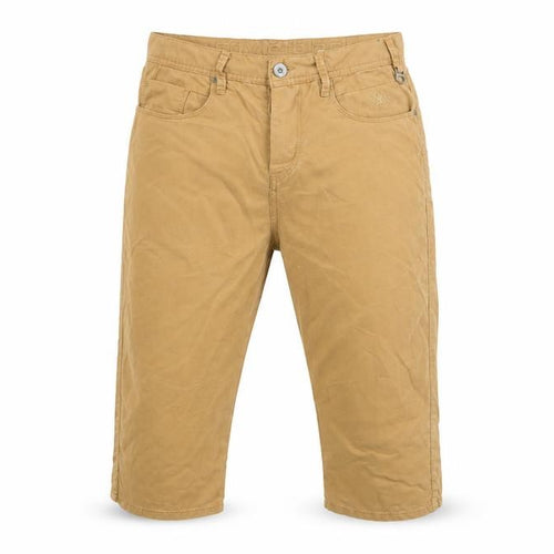 Soviet Men's Beige Chino Shorts - Size S