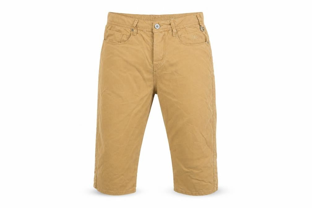 Soviet Men's Beige Chino Shorts - Size S