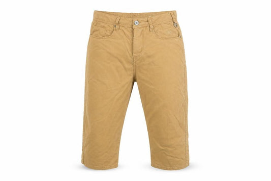 Soviet Men's Beige Chino Shorts - Size S