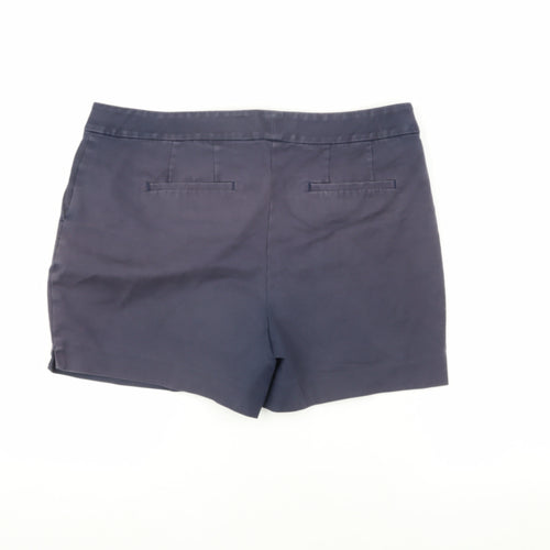 Boden Women's Blue Chino Shorts, Size 6, Casual Style