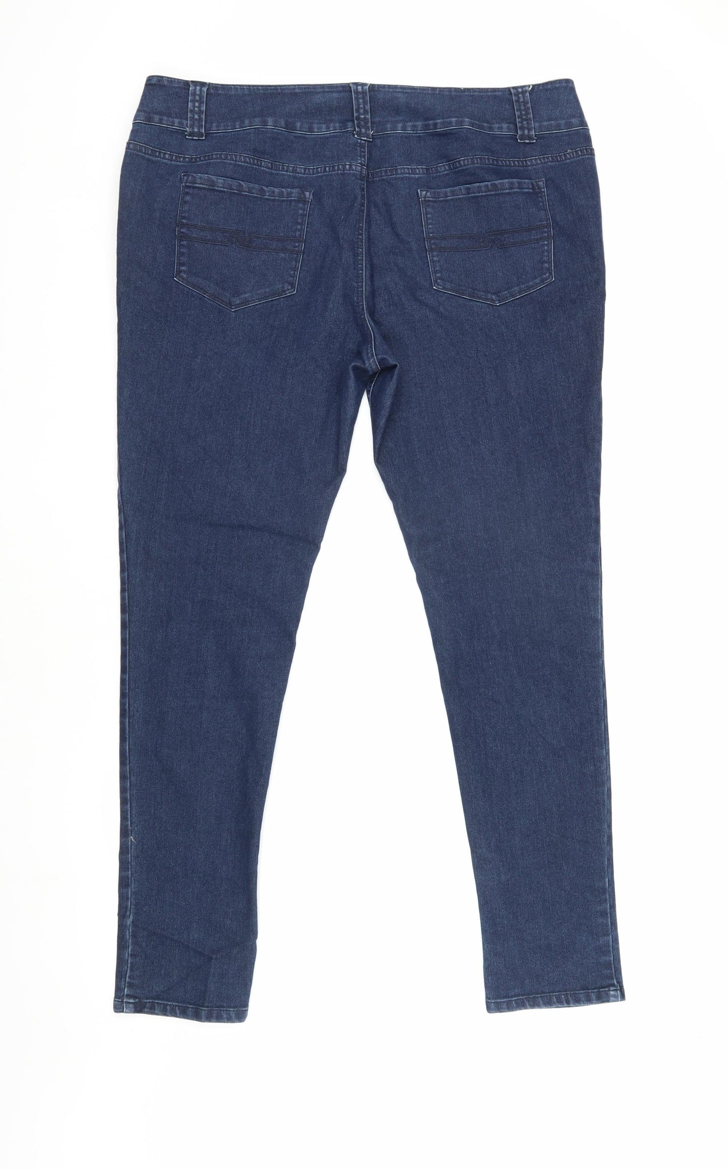 Butterfly by Matthew Williamson Women's Blue Jeans, Size 18