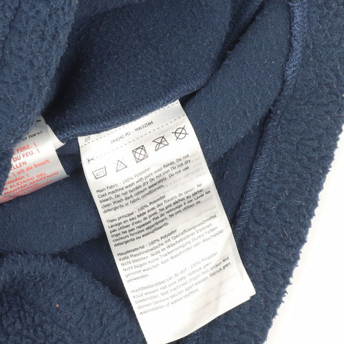 Dare2b Boys Blue Fleece Hoodie Pullover 9-10 Years