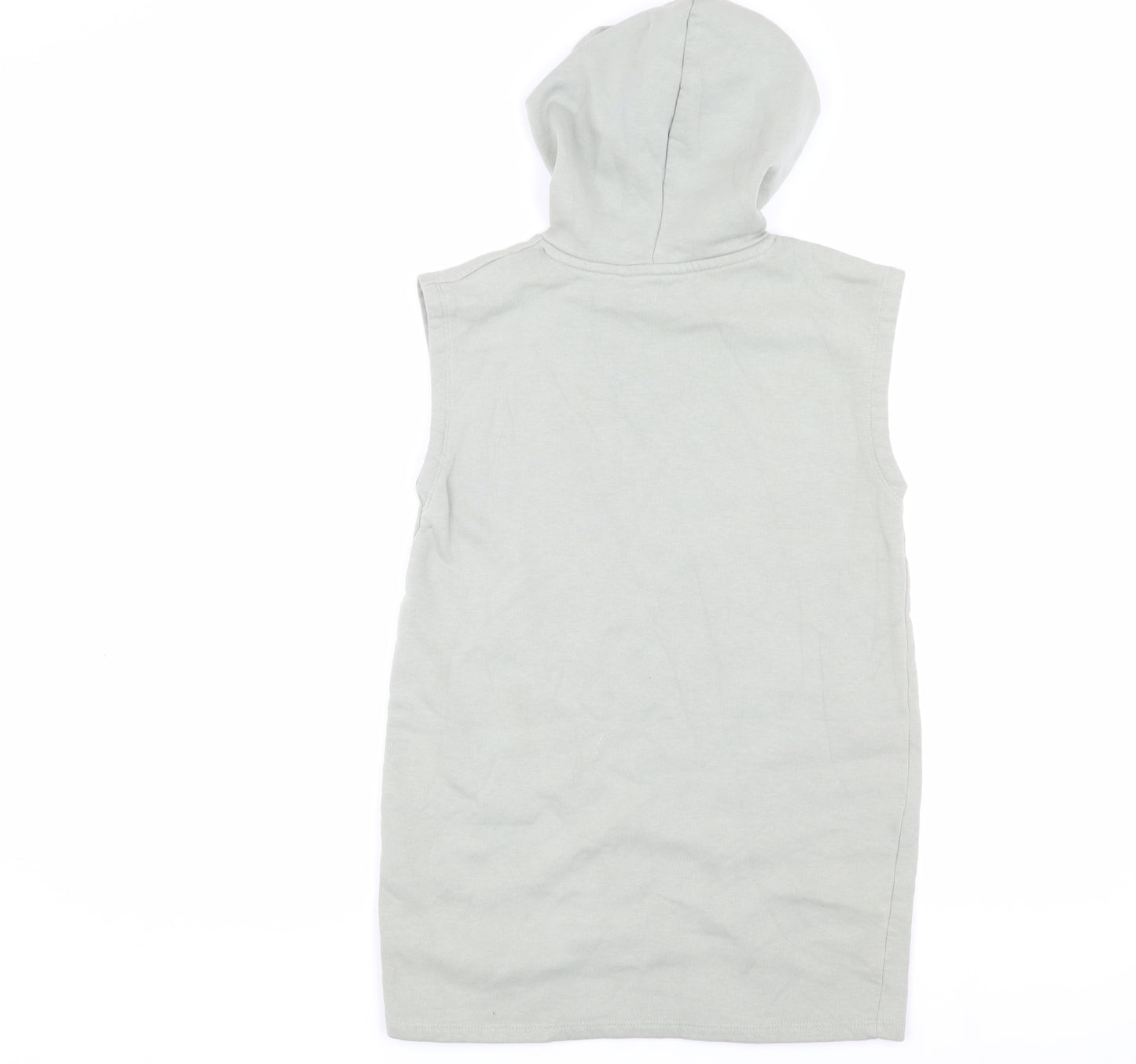 Candy Couture Boys Grey Sleeveless Hoodie Age 9