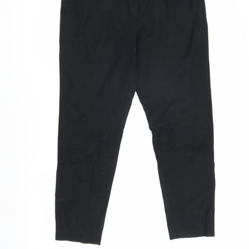 Kew 159 Women's Black Trousers, Size 14, Straight Leg
