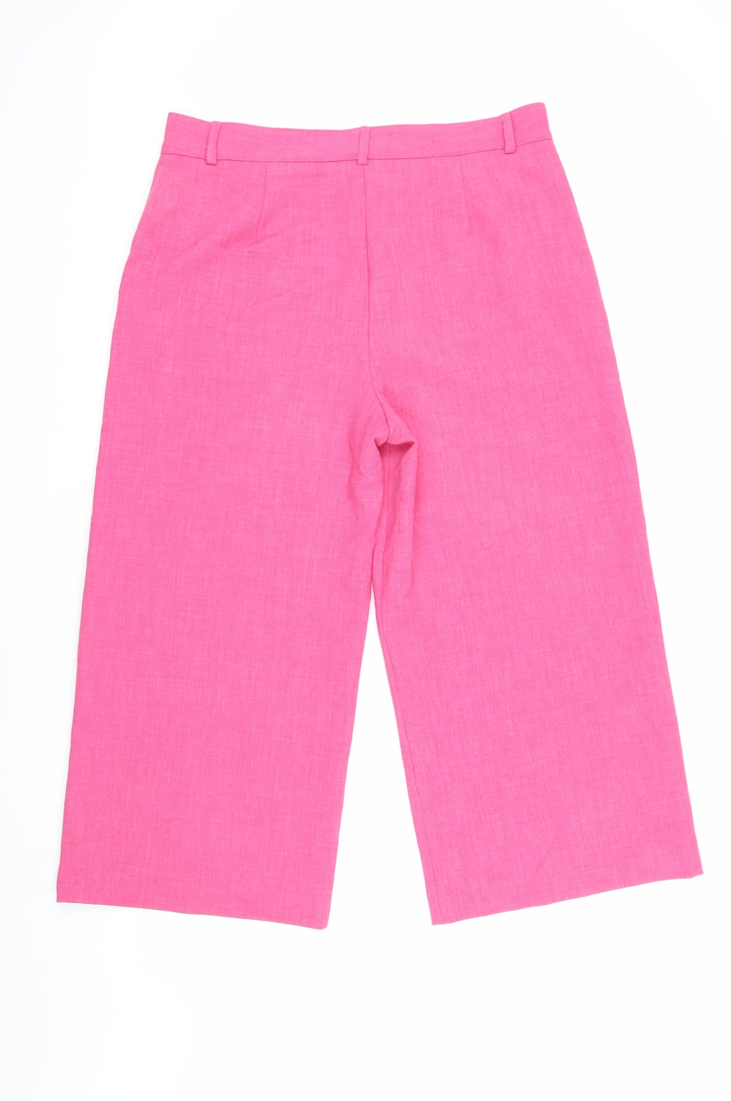 Marks and Spencer Pink Women's Trousers Size 16