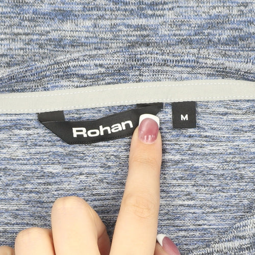 Rohan Men's Blue Long Sleeve T-Shirt M