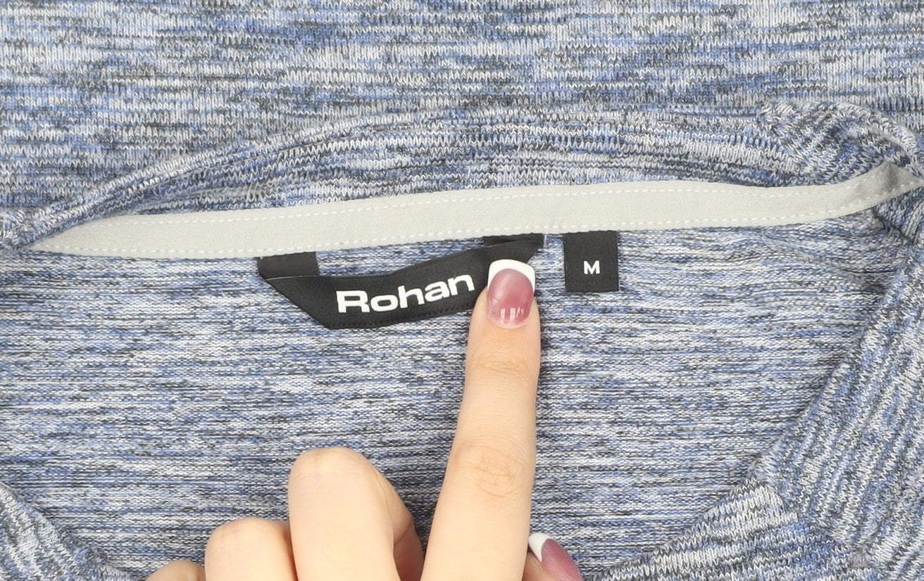 Rohan Men's Blue Long Sleeve T-Shirt M