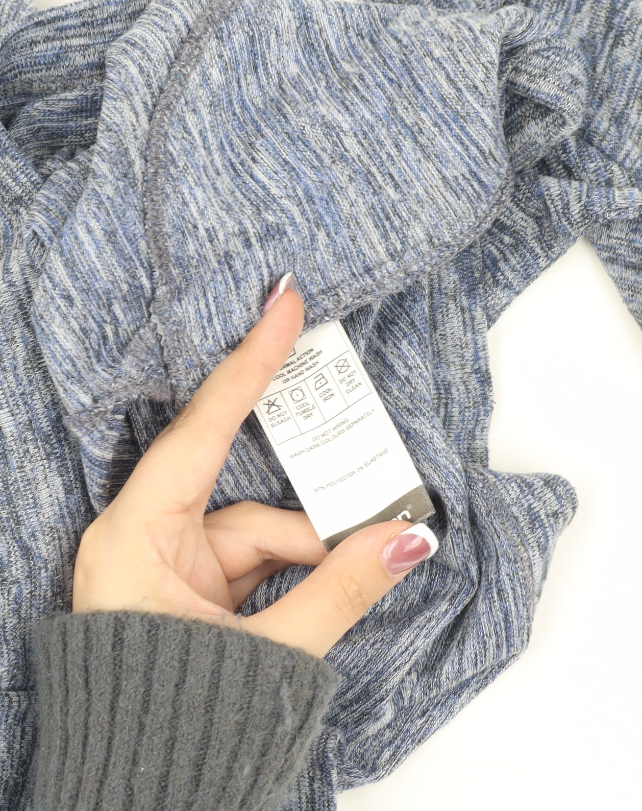 Rohan Men's Blue Long Sleeve T-Shirt M