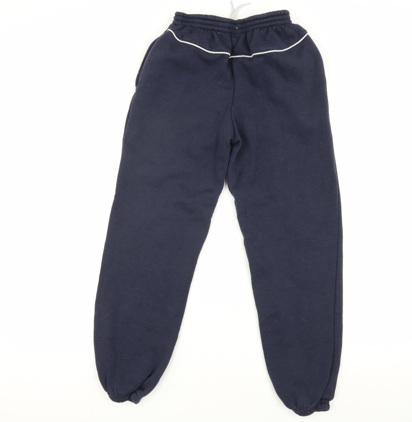 Slazenger Boys Navy Joggers - 9-10 Years - Cotton Blend