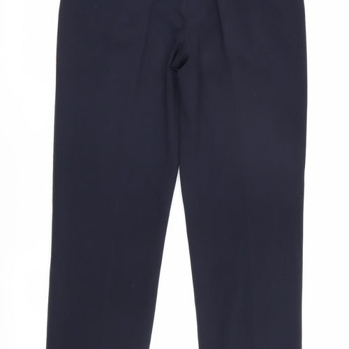 Robell Unisex Blue Trousers Size 12 Mid Rise