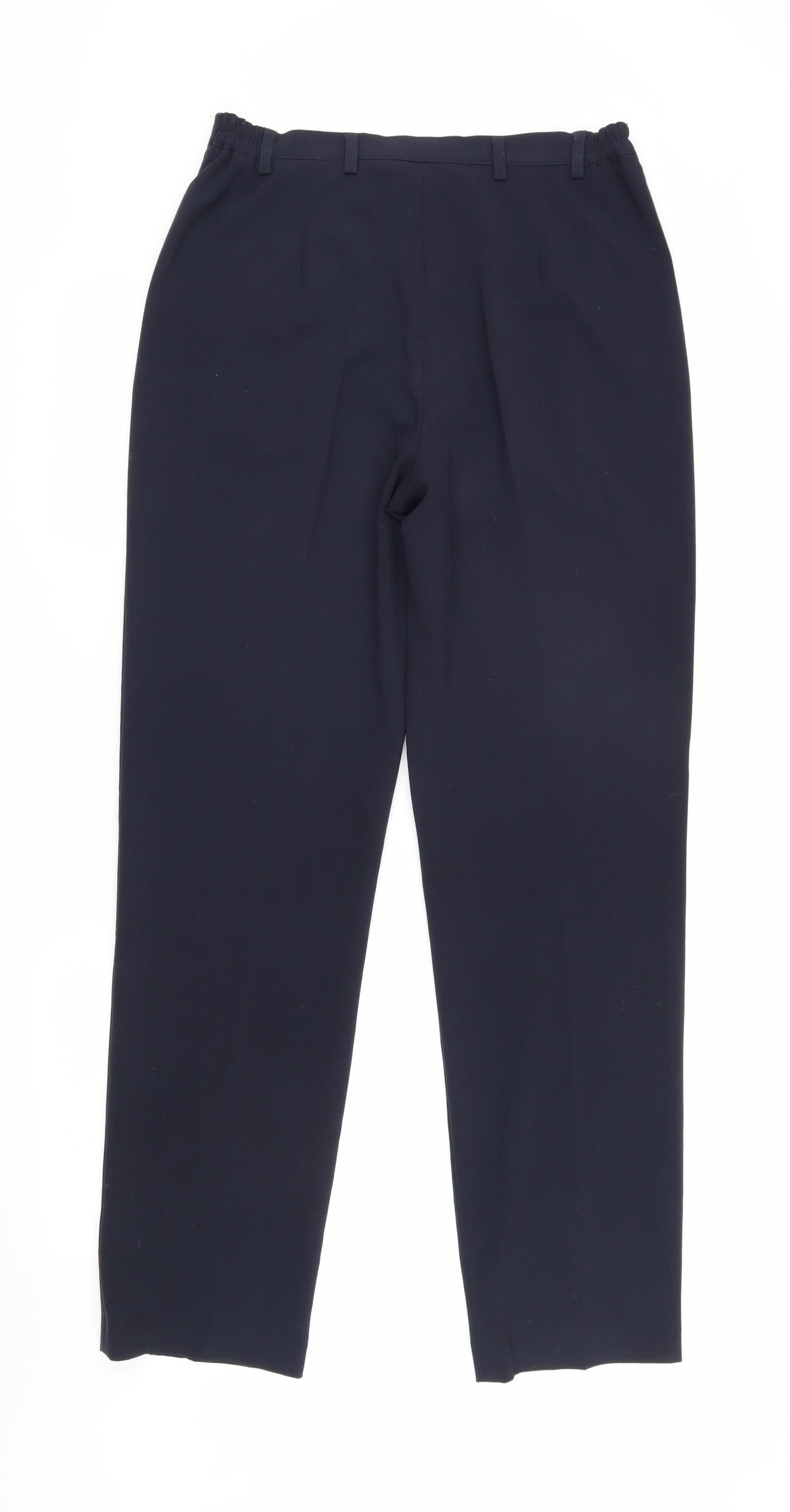 Robell Unisex Blue Trousers Size 12 Mid Rise