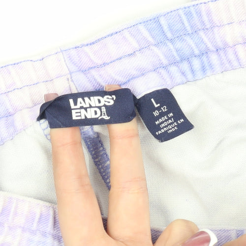 Lands' End Girls Multicoloured Jogger Tie Dye Trousers Size L