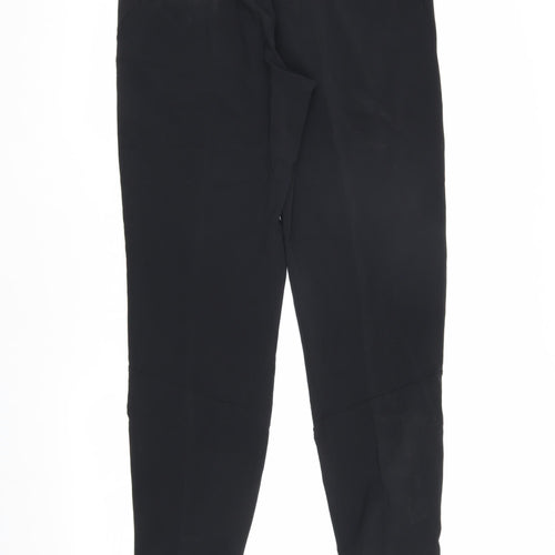 M&S Women's Black Jogger Trousers M - Active Comfort