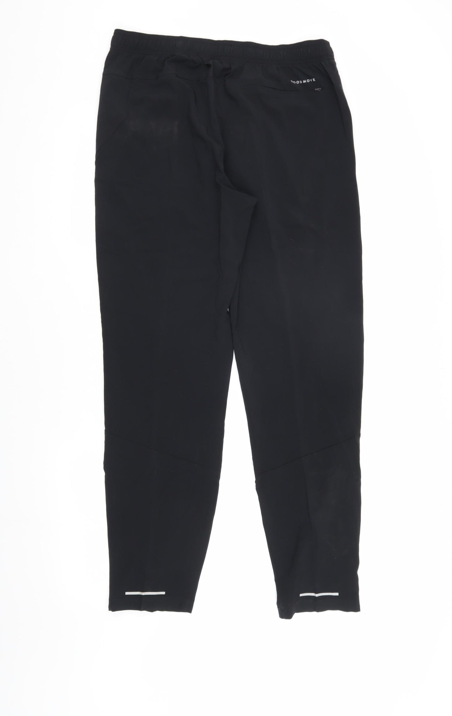 M&S Women's Black Jogger Trousers M - Active Comfort