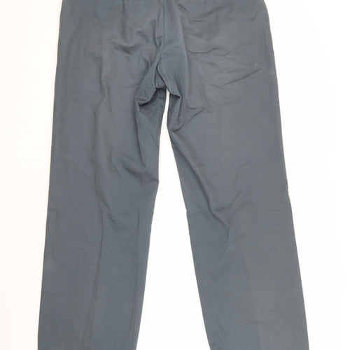 Marks and Spencer Men's Blue Chino Trousers, Size L