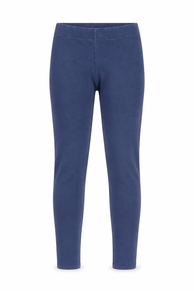 Front view of Boden girls’ blue leggings 13-14 years