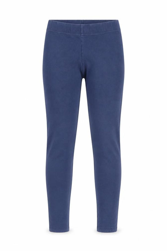 Front view of Boden girls’ blue leggings 13-14 years