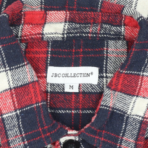 JBC Collection Men's Red Plaid Flannel Jacket M