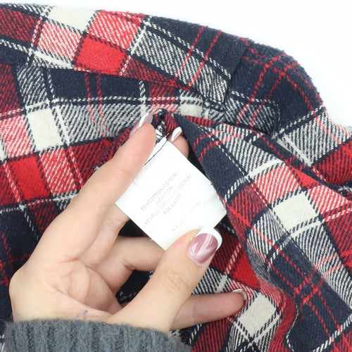 JBC Collection Men's Red Plaid Flannel Jacket M