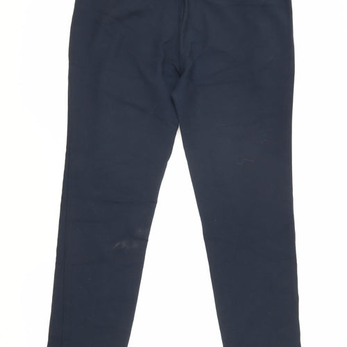 Zara Women’s Blue Straight Leg Trousers L