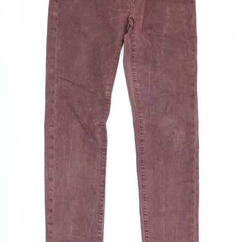 Abercrombie & Fitch Women's Red Skinny Jeans Size 29