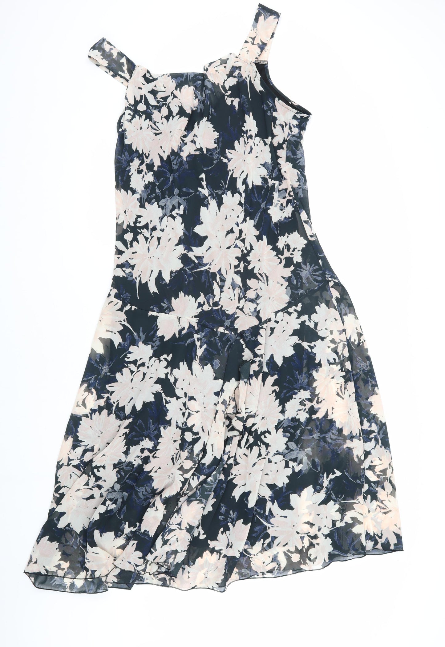 Julipa Women's Floral A-Line Midi Dress, Size 14